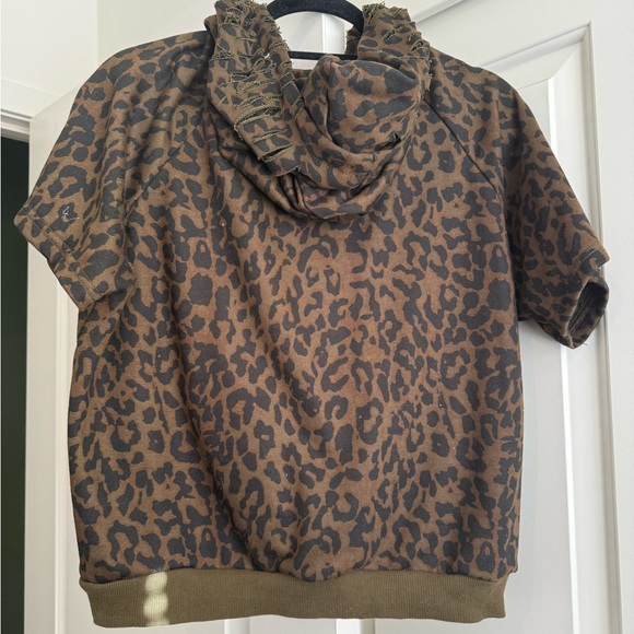 Leopard Print Hoodie - Picture 2 of 2